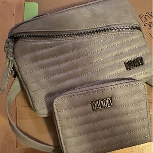 Rad Rev Pocket Bag and Wallet Bundle in Concrete